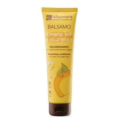 Balsamo volumizzante Limone Bio e Ialuronico -150 ml - La Saponaria