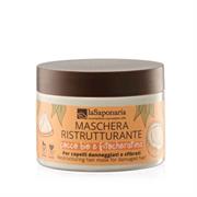 Maschera ristrutturante - Cocco bio e Fitocheratina - 200 ml - La Saponaria