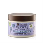 Maschera anti-giallo - Mirtillo Bio e Amla - 200 ml - La Saponaria