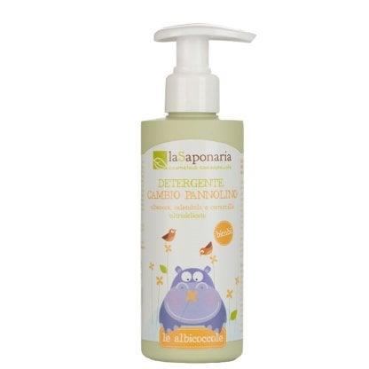 Bio detergente cambio pannolino - 190 ml - La Saponaria