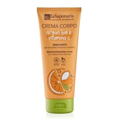 Crema corpo idratante Argan e Vitamina C  -200 ml - La Saponaria