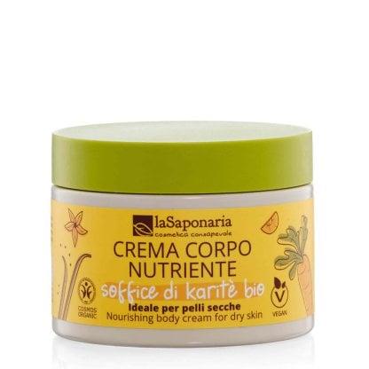 Crema corpo nutriente soffice al Burro di Karitè - 200 ml - La Saponaria