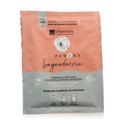 Bagnodoccia in polvere vellutante alla Calendula 25 gr - La Saponaria