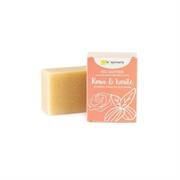 Sapone artiginale Rosa e Karitè per nutriente per pelli sensibili -100 gr - La Saponaria 
