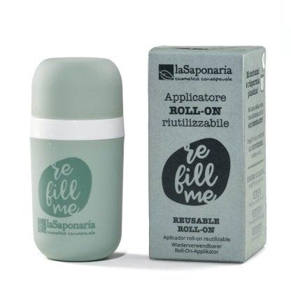 Applicatore biodeo roll on refill - verde salvia - La Saponaria