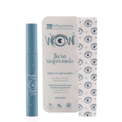 WOW Siero rinforzante ciglia&sopracciglia - 10 ml - la Saponaria