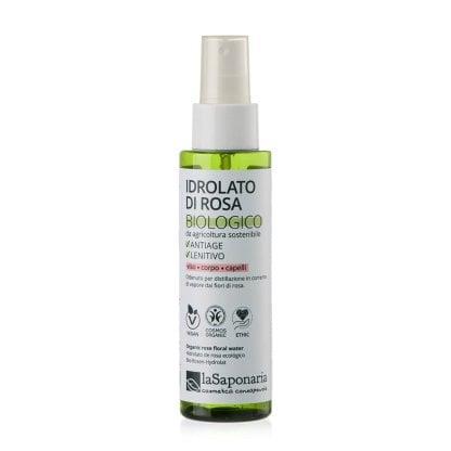 Idrolato di Rosa Bio Re-bottle spray - 100 ml - La Saponaria