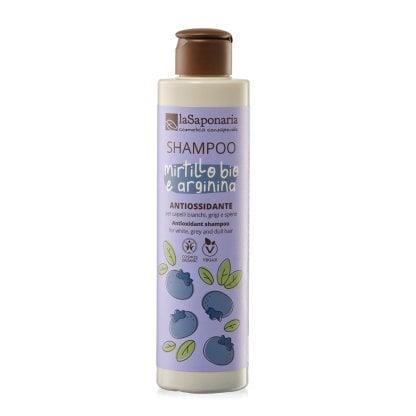 Shampoo antiossidante - Mirtillo Bio e Arginina - 200 ml - La Saponaria