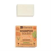 Shampoo solido rinforzante - Calendula e Amminoacidi - 50 gr - La Saponaria