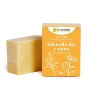 Sapone Calendula BIO e Avena emolliente e lenitivo - conf. 100 gr - La Saponaria
