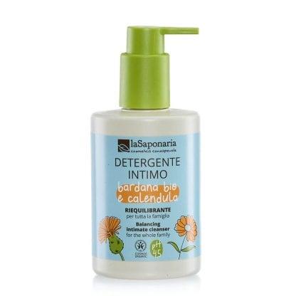 Detergente intimo riequilibrante Bardana e Calendula - 250 ml - La Saponaria