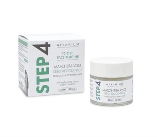 Maschera viso sebo-regolatrice 50 ml - Step 4 - Apiarium