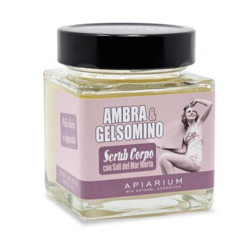 Scrub corpo Ambra e Gelsomino - 410 gr - Apiarium