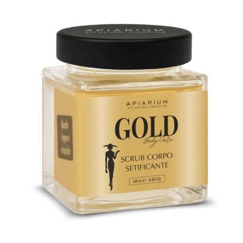 Scrub corpo Gold Setificante - 410 gr - Apiarium
