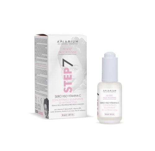 Siero viso Vitamina C con acido ialuronico 30 ml - Step 7 - Apiarium