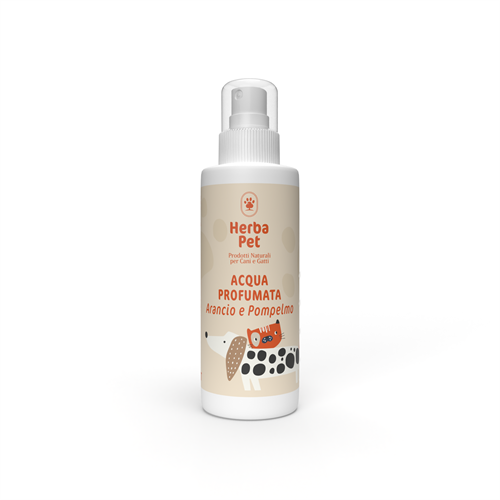 Acqua profumata Arancio e Pompelmo	Alcool Free - 100 ml - Herba Pet
