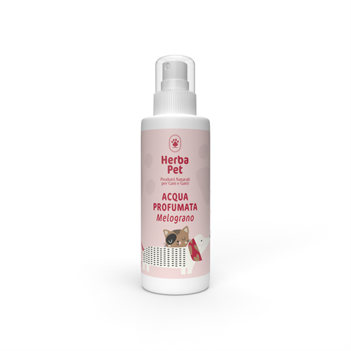 Acqua profumata Melograno Alcool Free - 100 ml - Herba Pet