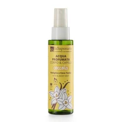 Coccola - Acqua Profumata -Vaniglia e Fava Tonka - 100 ml - La Saponaria