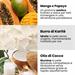 Crema corpo Idratante Tropical Shake - Mango e Papaya - 50 ml - Enooso