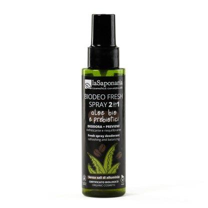 Biodeo fresh spray - aloe e prebiotici - 100 ml - LaSaponaria