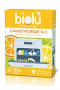 Biolù - Eco Tabs lavastoviglie 5in1 - 32 Tabs