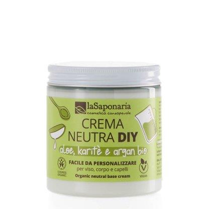 Crema base neutra biologica personalizzabile - 250 ml - LaSaponaria