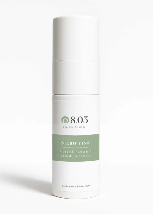 Siero Viso Bava di Chiocciola - 30 ml - 8.03 Eco bio Cosmesi