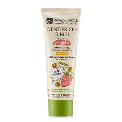 Dentifricio Lenitivo Bimbi Fragola - 75 ml - LaSaponaria