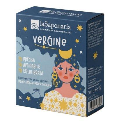 Zodiaco Soap - VERGINE - Sapone argilla verde e eucalipto 100gr - LaSaponaria