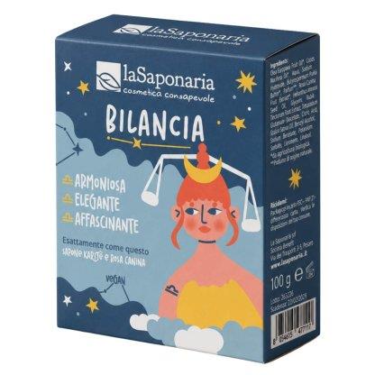 Zodiaco Soap - BILANCIA - Sapone burro di karité e rosa canina 100gr - LaSaponaria
