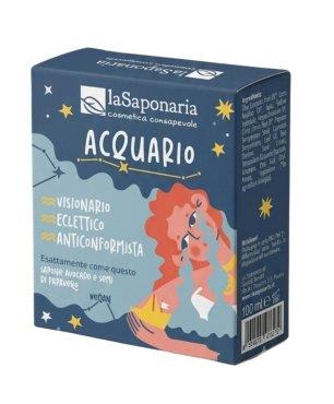 Zodiaco Soap - ACQUARIO - Sapone avocado e semi di papavero 100gr - LaSaponaria