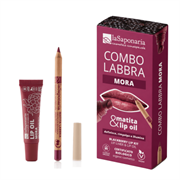 Make-up Combo MORA: labbra lip oil + matita  - LaSaponaria