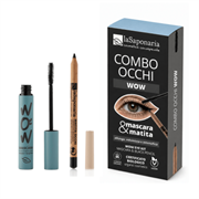 Make-up Combo WOW: mascara + matita nera  - LaSaponaria
