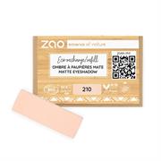 Ricarica Ombretto rettangolo 210 Rosa pesca - Zao Make-up