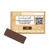 Ricarica Ombretto rettangolo 216 Marrone eyeliner cake - Zao Make-up